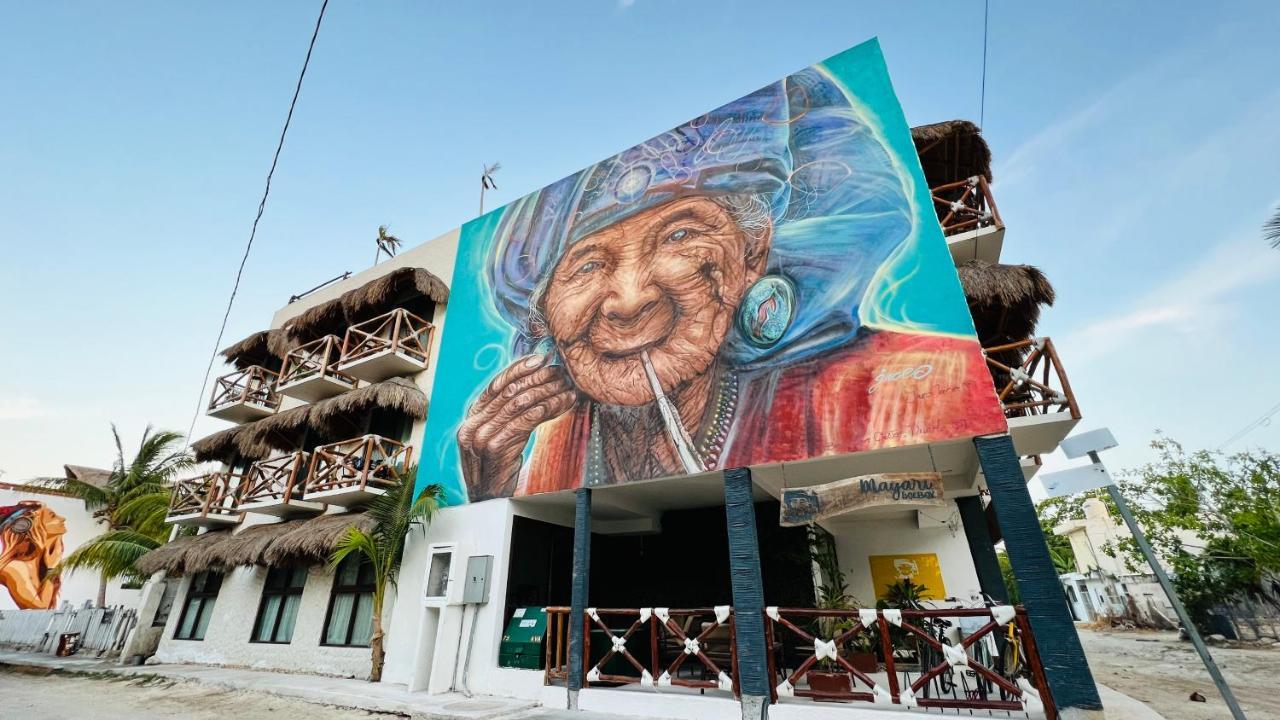 Hotel Mayari Holbox ภายนอก รูปภาพ Mural in Tulum